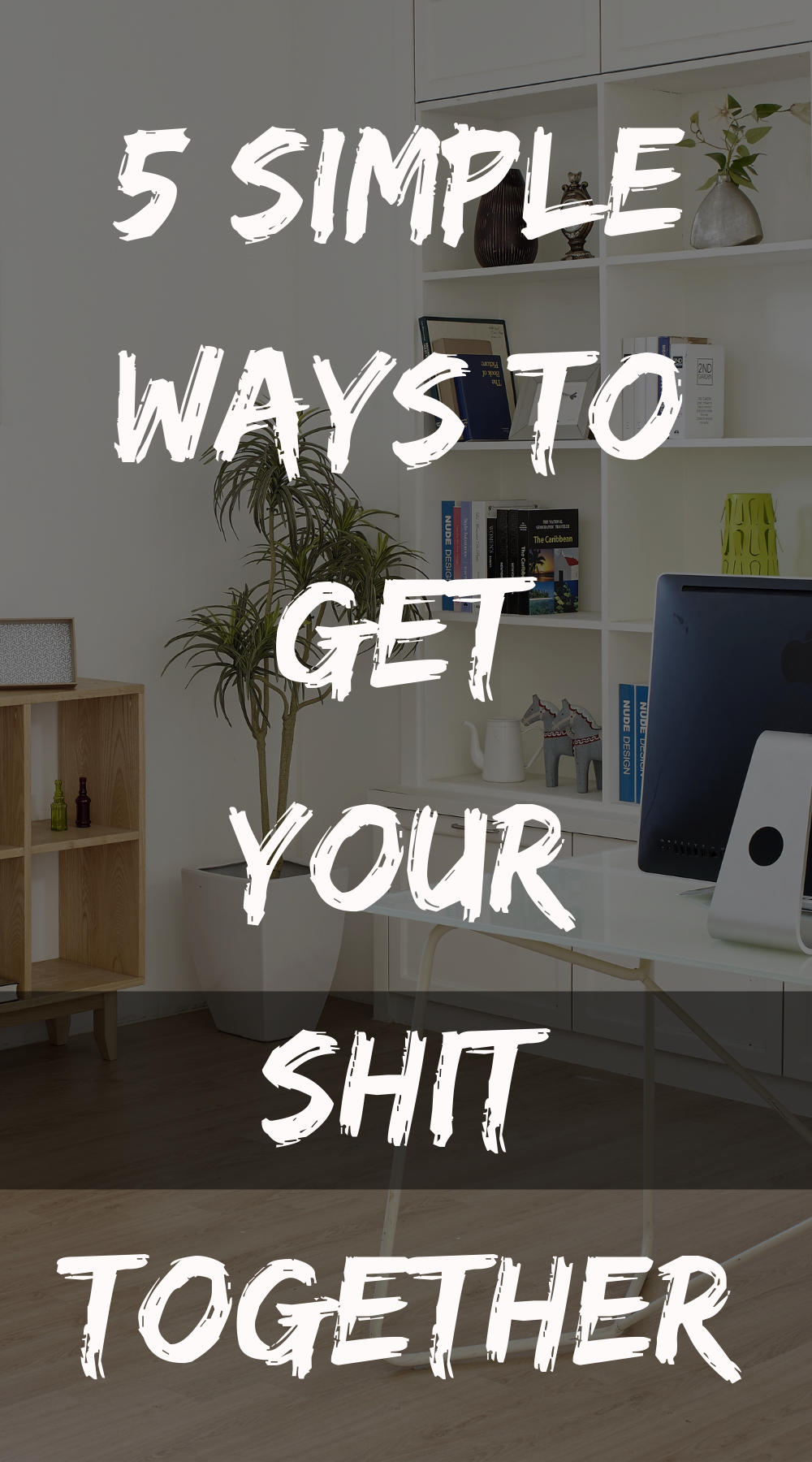 5 Simple Ways to Get Your Shit Together