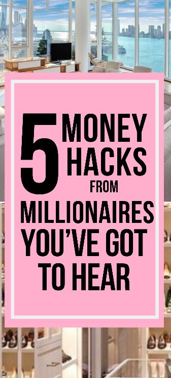 money advice millionaires