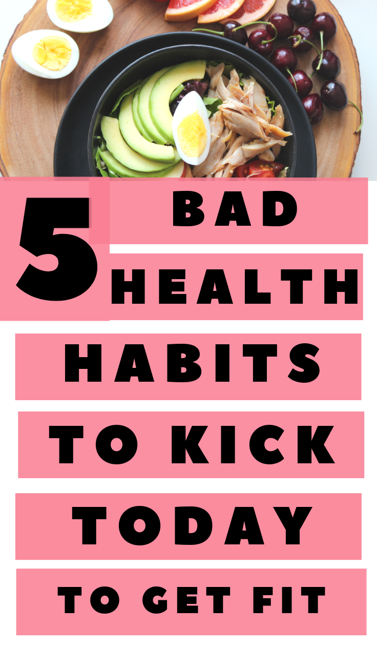 bad health habits