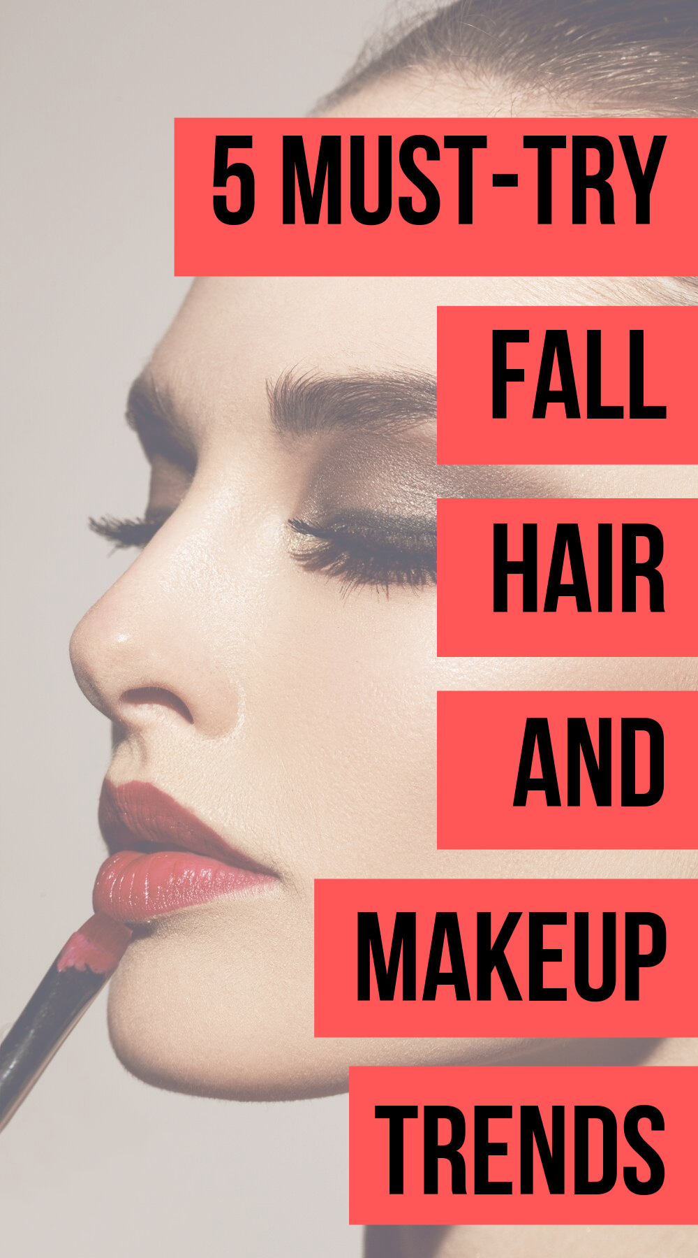 fall hair and makeup
