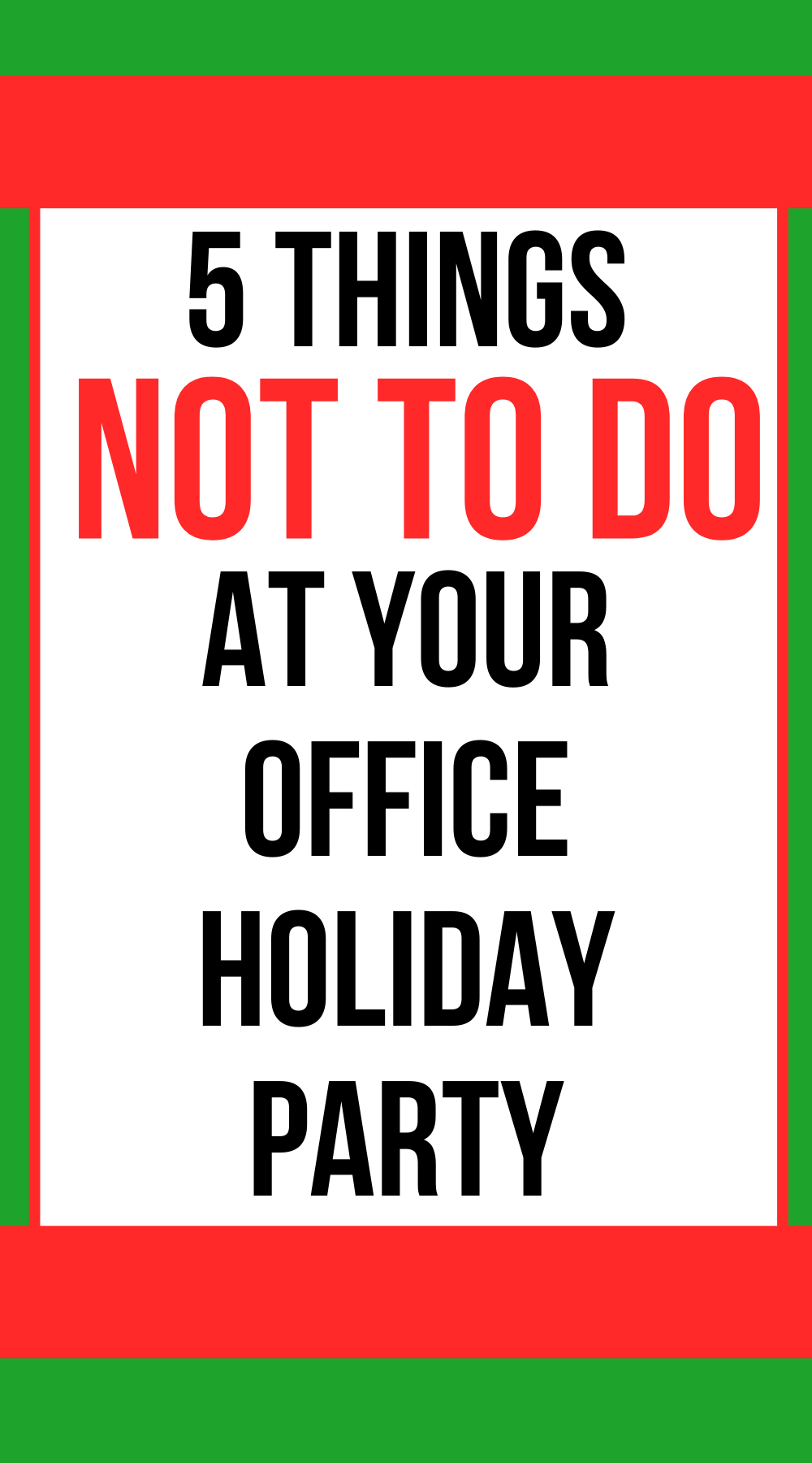 work holiday party office
