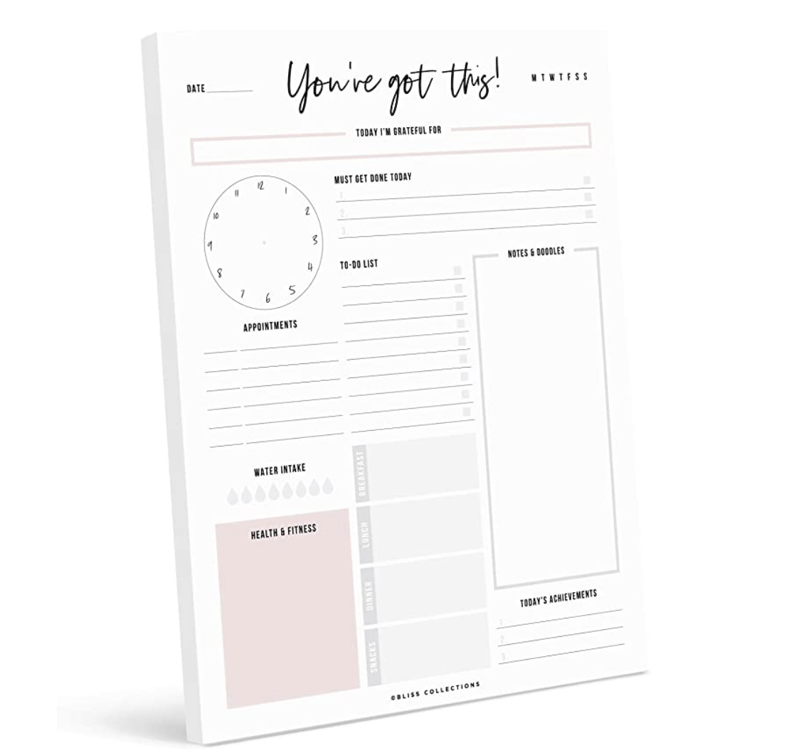 Home office essentials - to do list pad