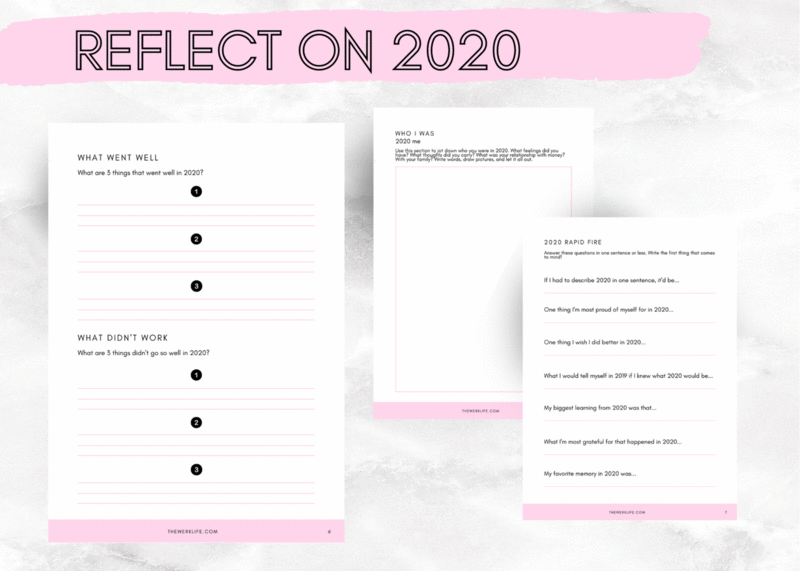 2021 better habits workbook