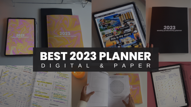 2023 Planner: A Complete Guide to our 2023 Weekly Productivity Planner